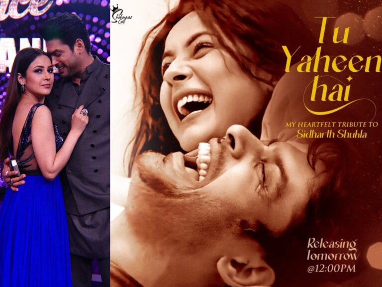 Shehnaaz’s Tribute To Sidharth Shukla ‘Tu Yaheen Hai’ Drops Tomrw