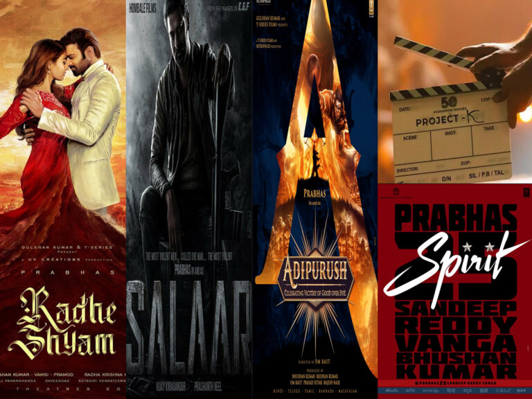 Spectacular Line-up of Upcoming Mega-Budget Films Starring Prabhas