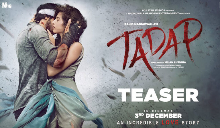 Ahan Shetty, Tara Sutaria Are Total Stunners In ‘Tadap’ Teaser