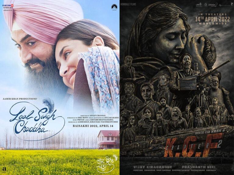 Laal Singh Chaddha Clashing with KGF 2 on Baisakhi