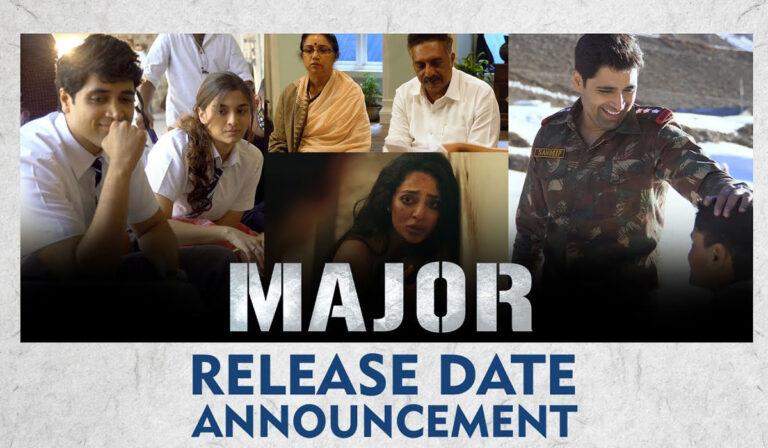 Adivi Sesh Starrer ‘Major’ Theatrical Release Date Confirmed