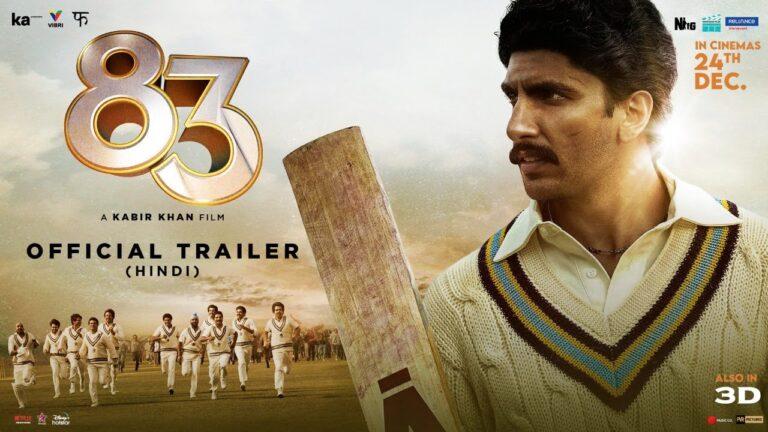 83 Trailer: Ranveer Singh Nails Kapil Dev’s Mannerisms, Diction