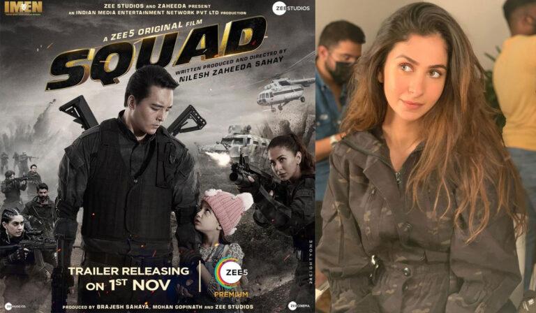 ZEE5’s ‘Squad’ Lead Malvika Raaj Debuted With A Shahrukh Khan Film!