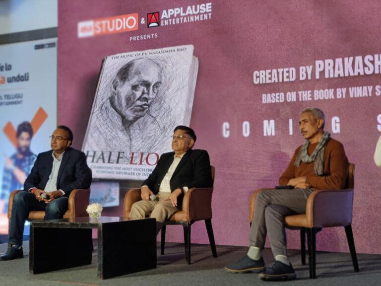 Applause Entertainment, Aha Video Plan Bilingual Series On P.V. Narsimha Rao