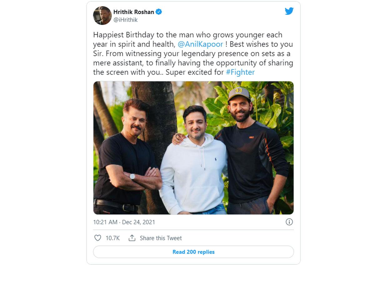 Hrithik Roshan Anil Kapoor