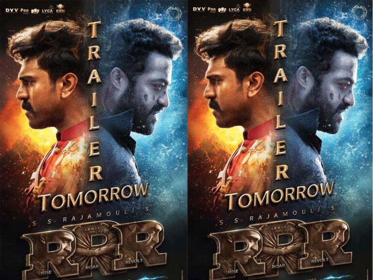 Rajamouli’s RRR Trailer Release Time Out!!