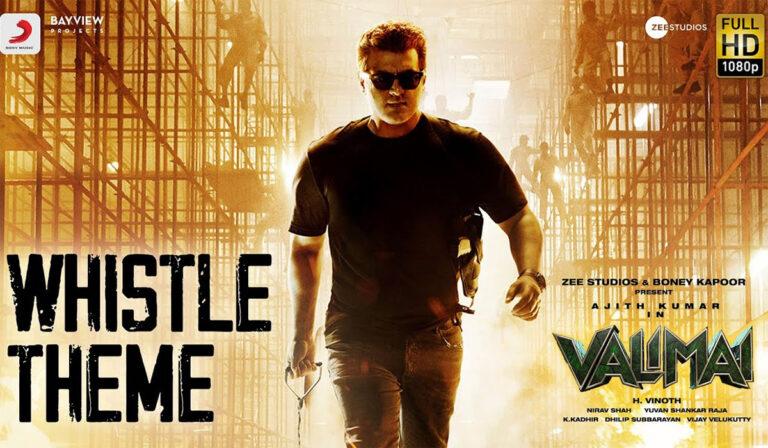 Valimai’s Whistle Theme Is Out Now, Stars Ajith Kumar