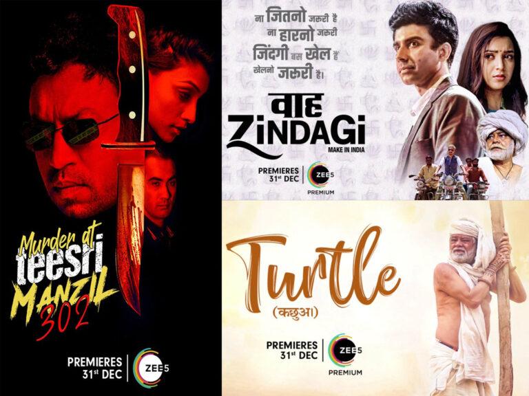 ZEE5 Lines Up New Year’s Bonanza Of 3 Compelling Releases!