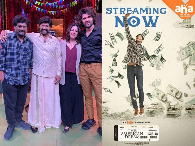 Aha’s Unstoppable With Vijay Deverakonda And The American Dream Hit Bullseye