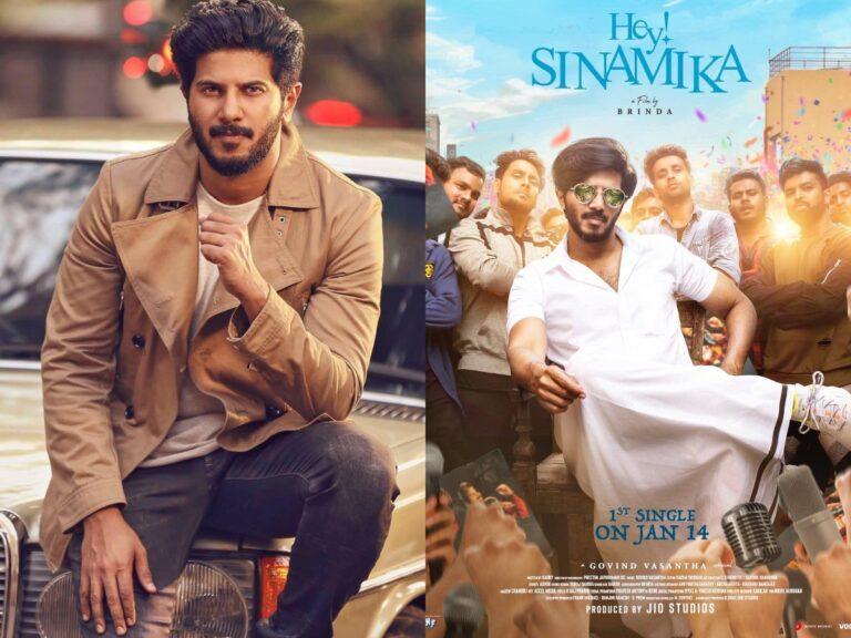 Dulquer To Sing In Tamil For The 1st Time For Hey Sinamika!