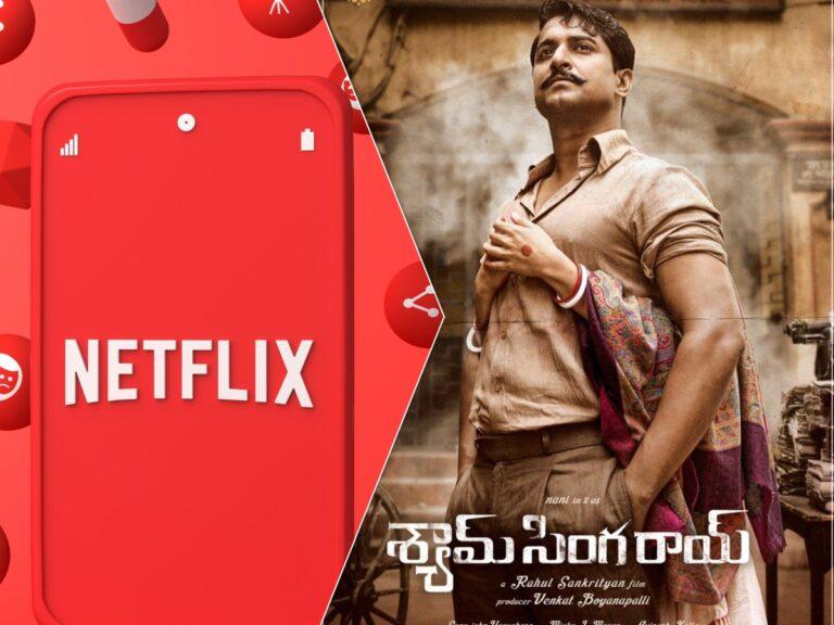 Shyam Singha Roy Makes A Historic Spot In Netflix Global Charts