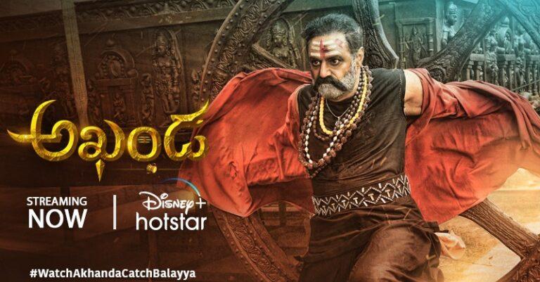 The Roar of “Akhanda” Is Now on Disney+ Hotstar