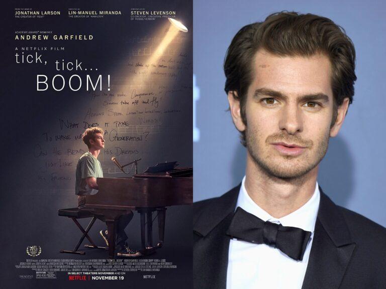 Tick Tick Boom Trends As Andrew Garfield Bags Golden Globe