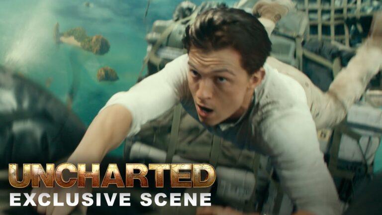 After Spiderman Tom Holland Kicking Action in Uncharted: Clip Here