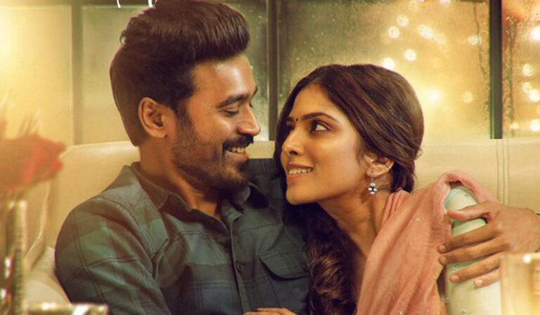 Valentine’s Day Poster Of Maaran! Malvika & Dhanush Look Lovely!
