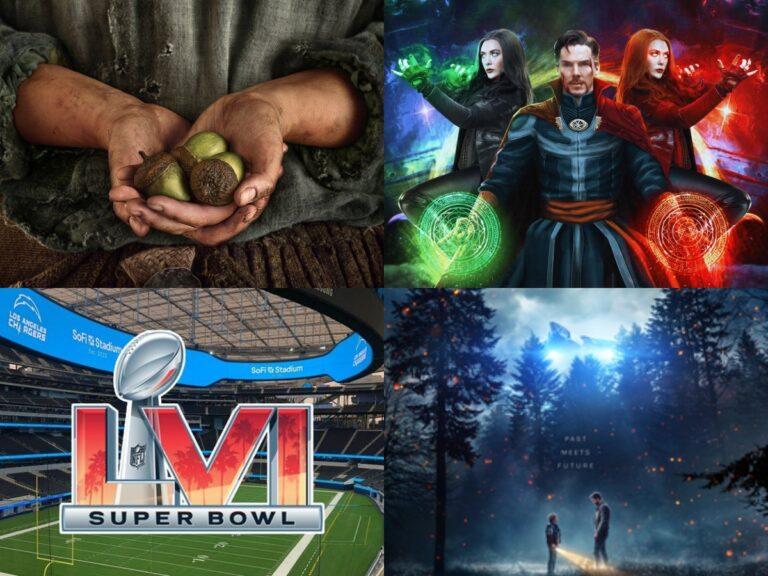 Three Trailers Highly Awaited at Super Bowl LVI