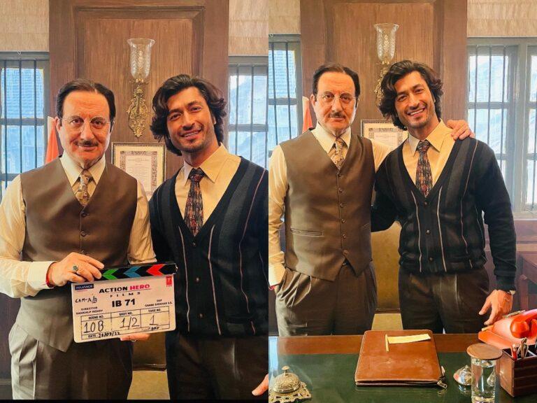 On To His 523rd Film, Anupam Kher Joins Vidyut Jammwal’s ‘IB 71’