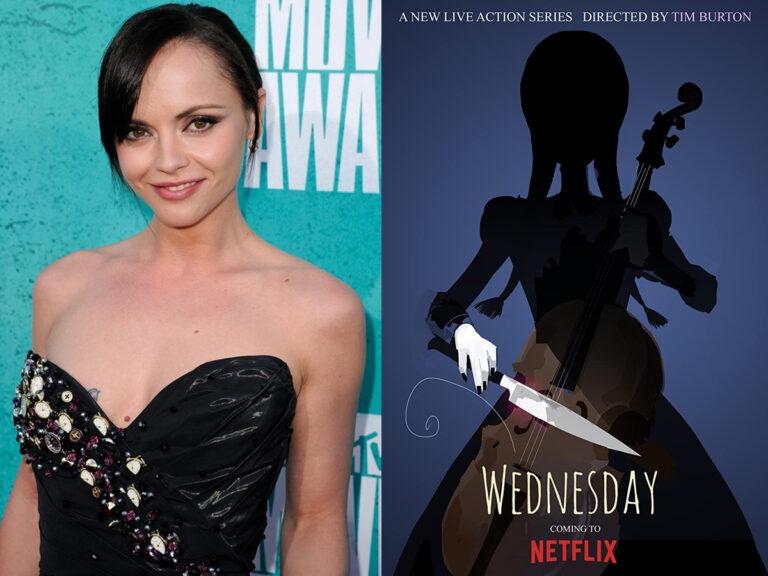 Christina Ricci Joins The Cast Of Tim Burton’s “Wednesday”