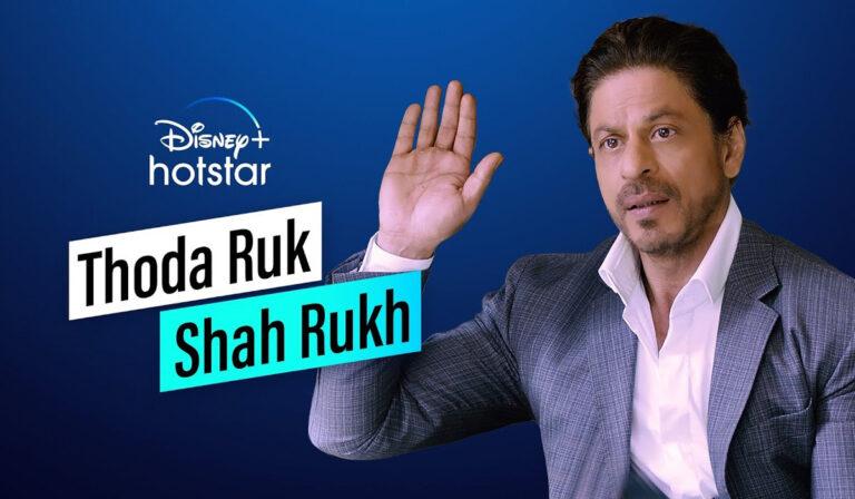 #SiwaySRK To #ThodaRukShahRukh: What’s Up SRK & Disney+ Hotstar