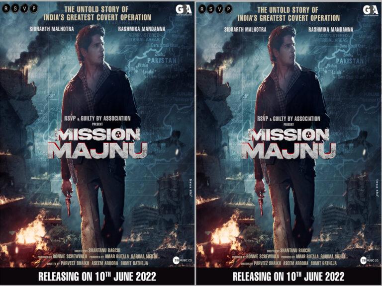 Sidharth Malhotra’s ‘Mission Majnu’ Gets New Release Date