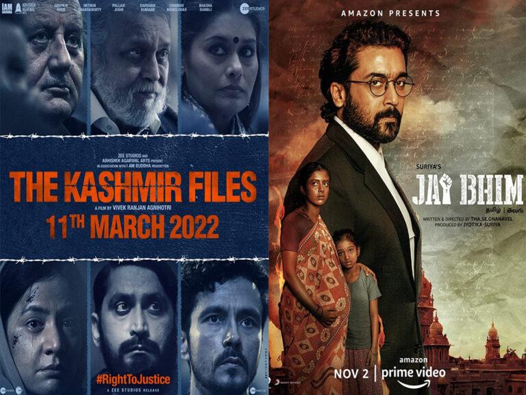 The Kashmir Files Beats Jai Bhim to Become No.1 Indian Film on IMDb