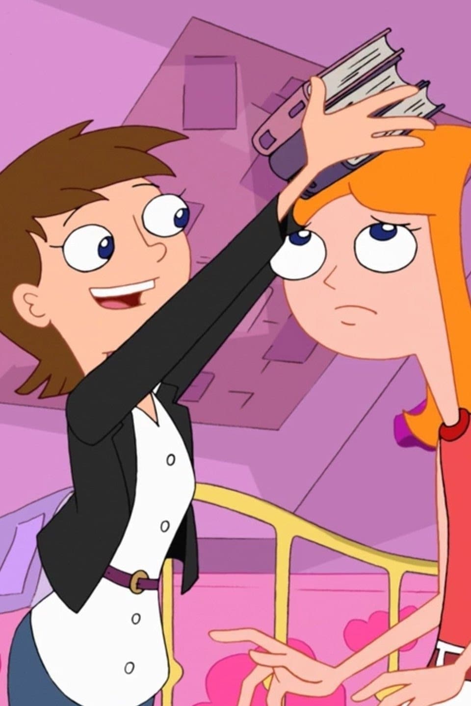 Phineas and Ferb backyard gang members, image size:960x1440