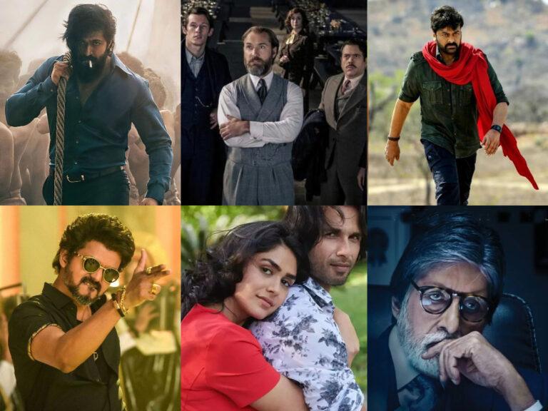 BookMyShow Interests Top 10 Movies: KGF 2, Beast, Jersey & More