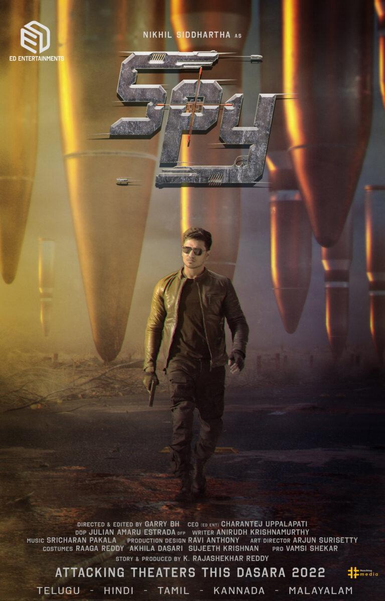 Nikhil Siddhartha Launches First Look Of His Pan India Film ‘Spy’