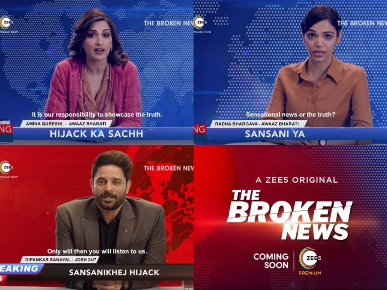 Zee5’s The Broken News To Unmask The Corrupt & Crippled Media