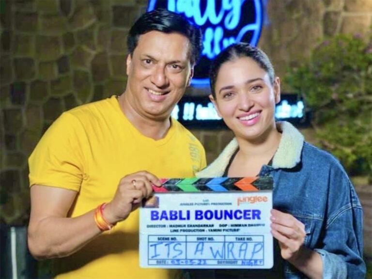 Filming Concludes for Madhur Bhandarkar, Tamannaah’s Babli Bouncer