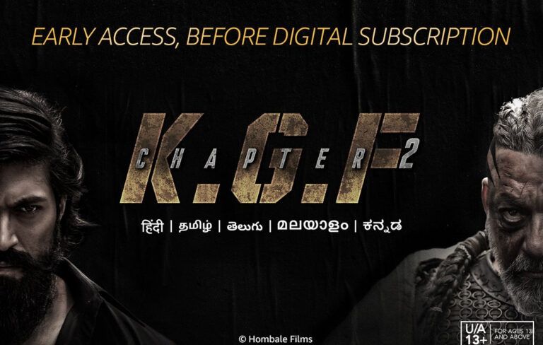 Surprise! KGF 2 Now Streaming On Prime Video As Pay Per View!