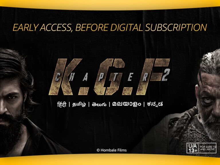 Massive Outrage Over Prime Video’s KGF 2 OTT Release Model