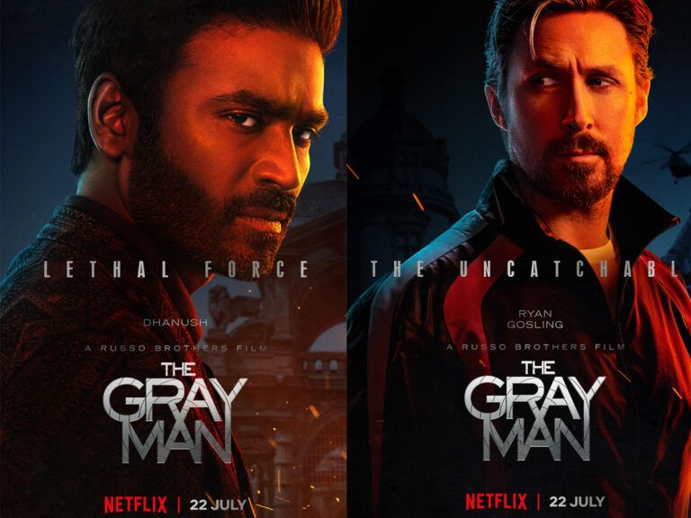 The Gray Man Character Posters: Dhanush, Ryan Ignite The Spark
