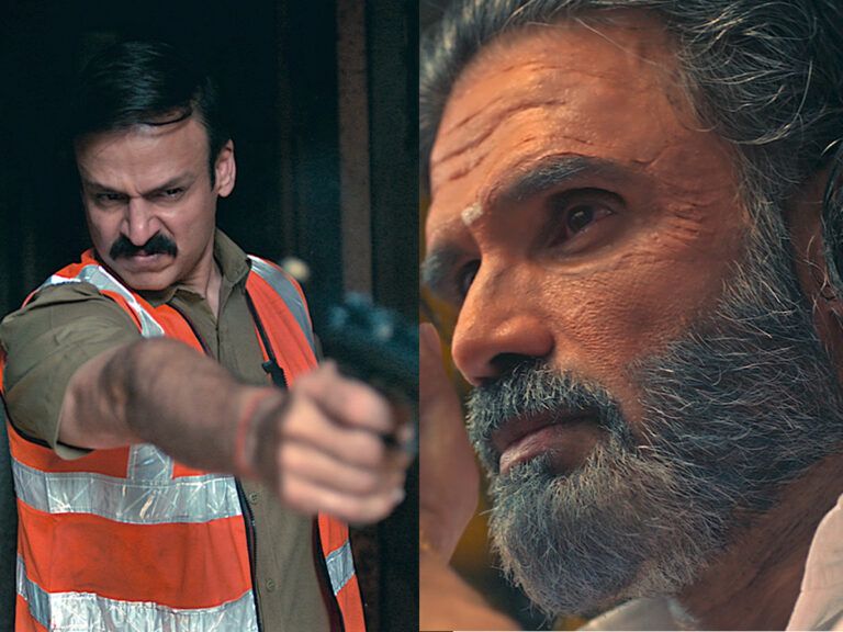 MX Player Drops ‘Dharavi Bank’ First Look Ft. Suniel Shetty, Vivek Oberoi
