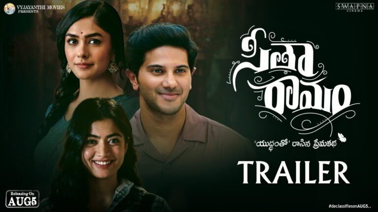 Sita Ramam Trailer : Release Date, Cast, Plot, Streaming Date