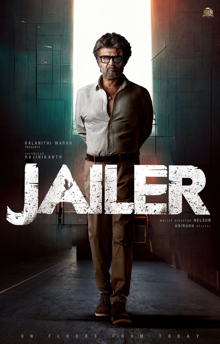 Rajinikanth’s Intense Massy 1st Look From ’Jailer’ Is Here!