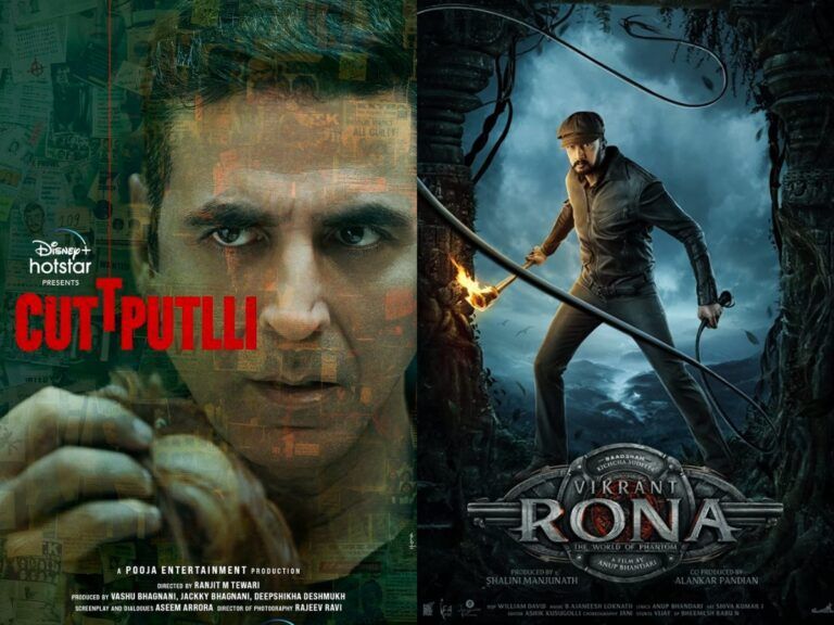 This Week’s Top Indian OTT Releases: Cuttputlli, Vikrant Rona Etc