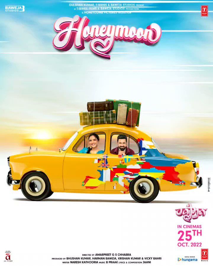 Jasmin Bhasin, Gippy Grewal’s ‘Honeymoon’ First Look Is Here!
