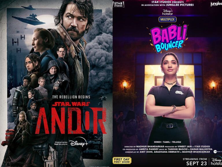 Hotstar Calendar For September 2nd Half; Andor, Babli Bouncer…