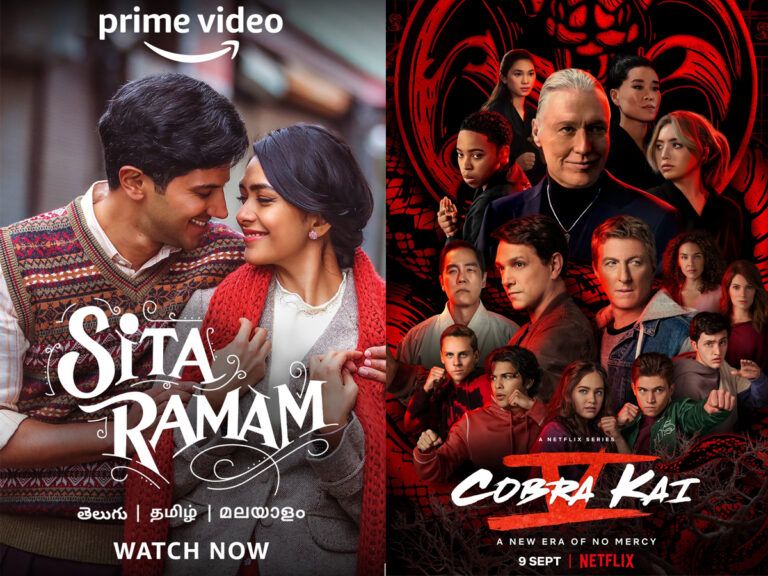 Top OTT Titles Streaming Today: Sita Ramam, Cobra Kai S5 & More