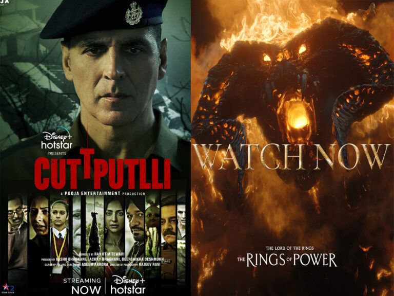 Top OTT Titles Streaming Today: Cuttputlli, The Rings of Power Etc