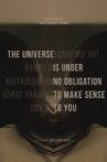 The Universe Is Under No Obligation To Make Sense To you Movie Streaming Online