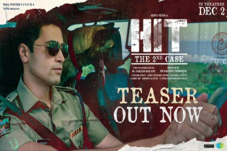 ‘HIT2’ Teaser: Adivi Sesh As Cool Cop KD On Hunt For Lover’s Killer