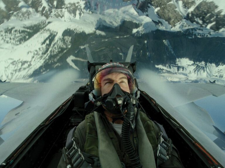 Tom Cruise Jumps Out Of Chopper For Thanking Top Gun Maverick Fans