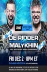 ONE on Prime Video 5: De Ridder vs. Malykhin Movie Streaming Online