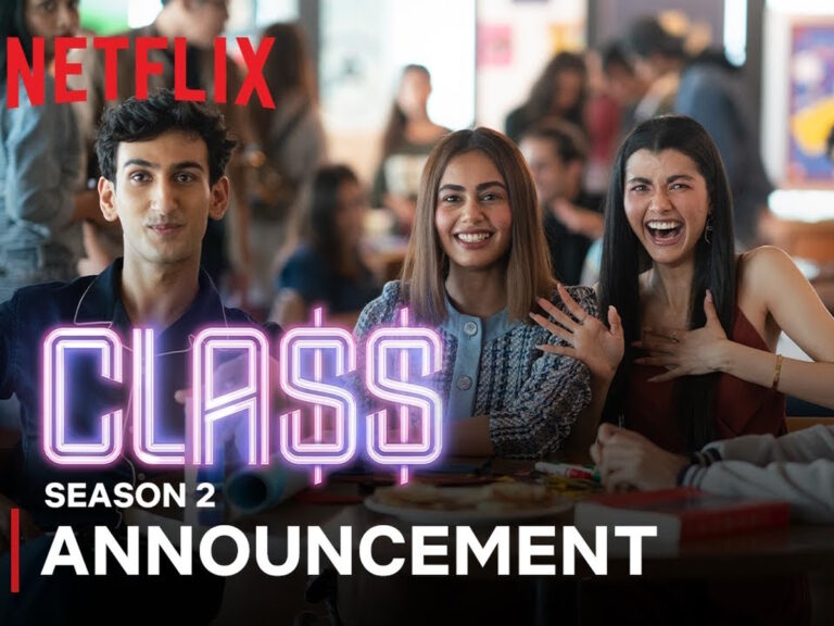Netflix Renews Class For The Second Season! Know Details