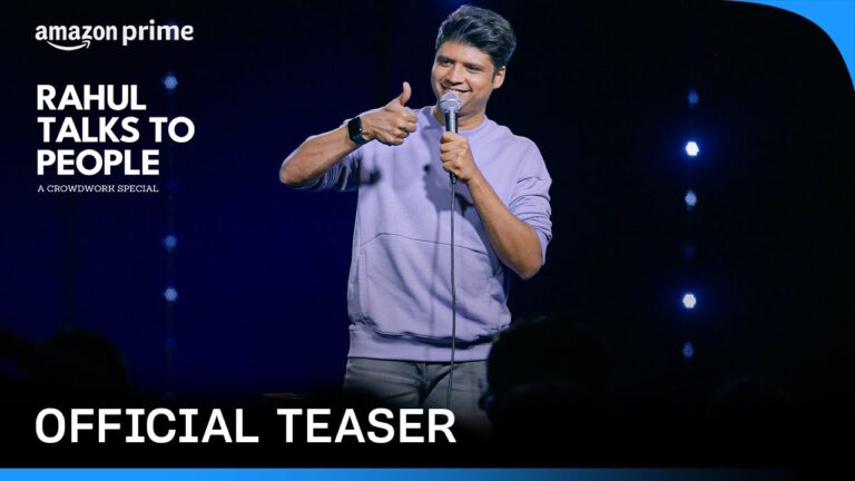 Prime Video Launches Crowd Work Show ‘Rahul Talks To People’