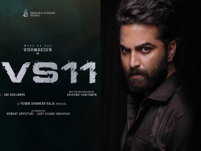 Vishwak Sen Gets Into Grey Shade For Krishna Chaitanya’s #VS11