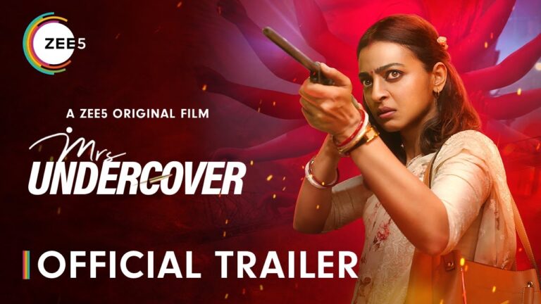 Mrs. Undercover Trailer: Radhika Plays Family Woman In Spy Thriller