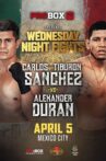 Carlos Sanchez vs. Alexander Duran Movie Streaming Online